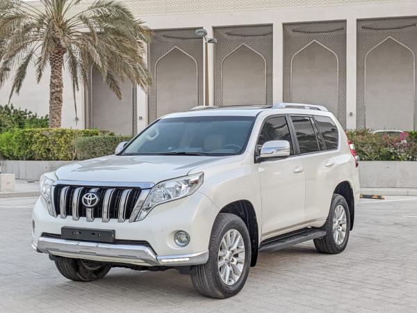 Toyota LAND CRUISER PRADO 2016  White LHD Petrol AT SUV 4WD