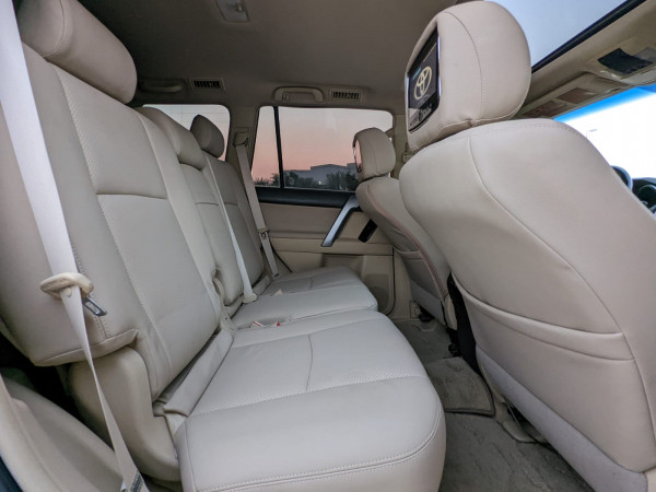 Toyota LAND CRUISER PRADO 2016  White LHD Petrol AT SUV 4WD view 2