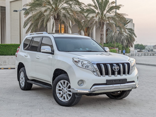 Toyota LAND CRUISER PRADO 2016  White LHD Petrol AT SUV 4WD view 19