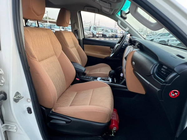 Toyota Fortuner 2020  White LHD Petrol AT SUV 4WD view 2