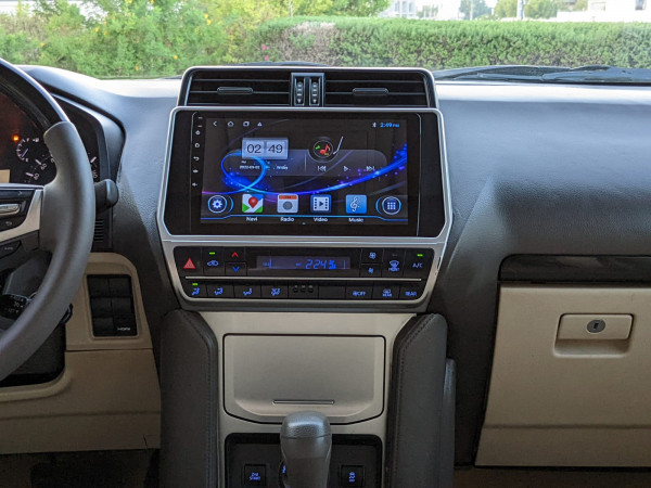 Toyota LAND CRUISER PRADO 2019  Black LHD Petrol AT SUV 4WD view 3