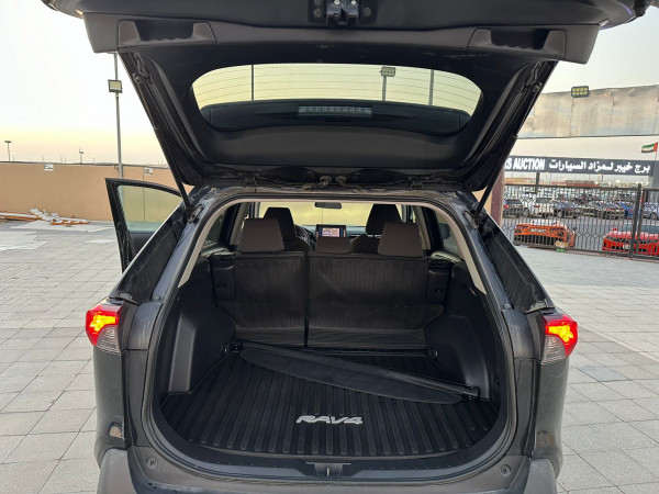 Toyota RAV 4 2021/ Black LHD Petrol AT SUV Crossover 4WD view 11