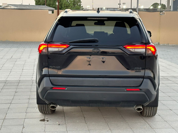 Toyota RAV 4 2021/ Black LHD Petrol AT SUV Crossover 4WD view 12