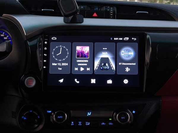 Toyota Hilux 2016/ Black LHD Petrol AT Pickup 4WD view 7