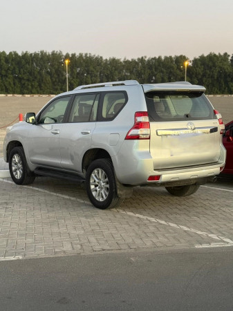 Toyota LAND CRUISER PRADO 2016/ Silver LHD Petrol AT SUV 4WD view 8