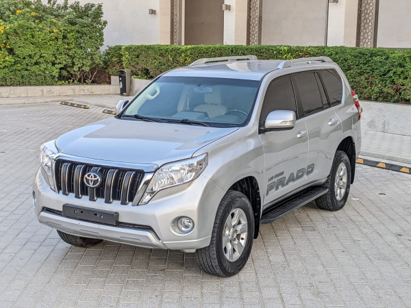 Toyota LAND CRUISER PRADO 2014/ Silver LHD Petrol AT SUV 4WD view 12
