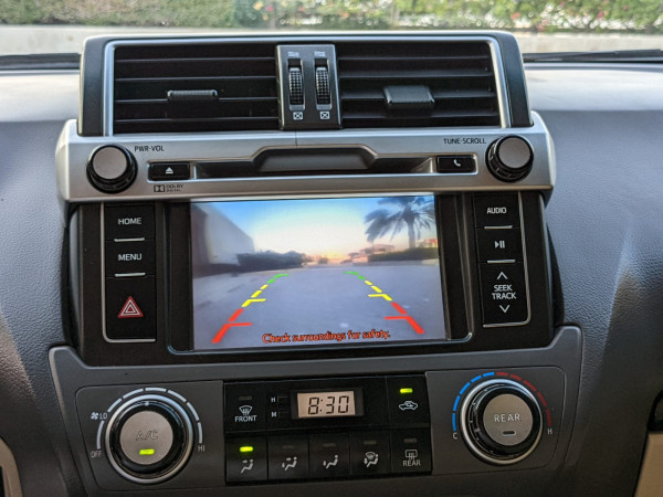 Toyota LAND CRUISER PRADO 2014/ Silver LHD Petrol AT SUV 4WD view 13