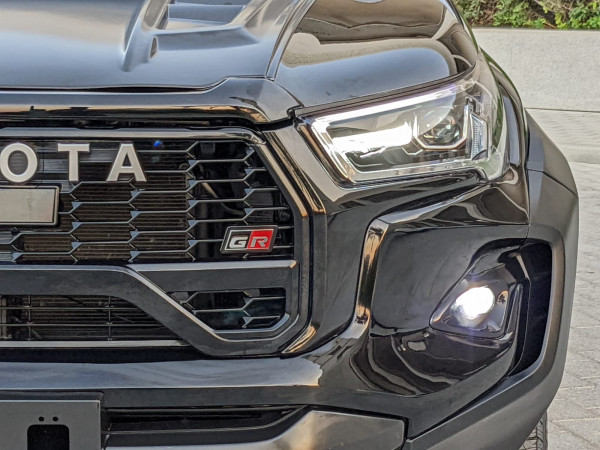 Toyota Hilux 2021  Black LHD Petrol AT Pickup 4WD view 5