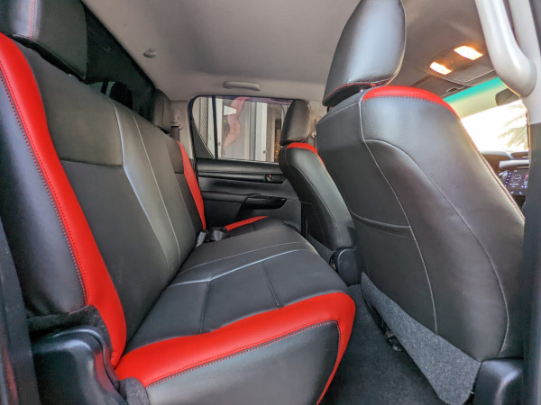 Toyota Hilux 2021  Black LHD Petrol AT Pickup 4WD view 7