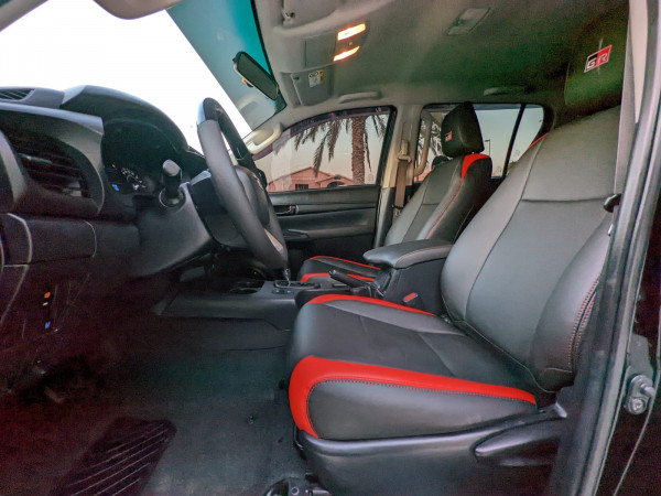 Toyota Hilux 2021  Black LHD Petrol AT Pickup 4WD view 11