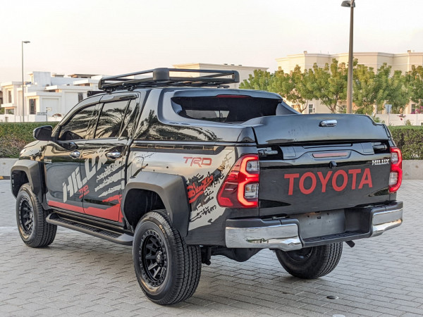 Toyota Hilux 2021  Black LHD Petrol AT Pickup 4WD view 17