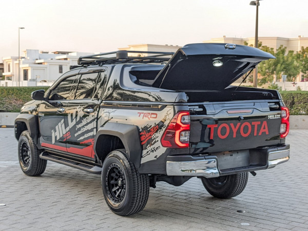 Toyota Hilux 2021  Black LHD Petrol AT Pickup 4WD view 18