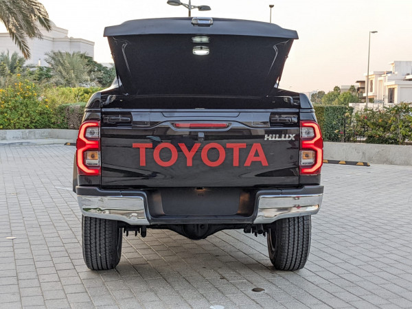 Toyota Hilux 2021  Black LHD Petrol AT Pickup 4WD view 20
