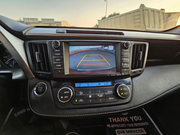 Toyota RAV 4 2018  Red LHD Petrol AT SUV Crossover 4WD view 10