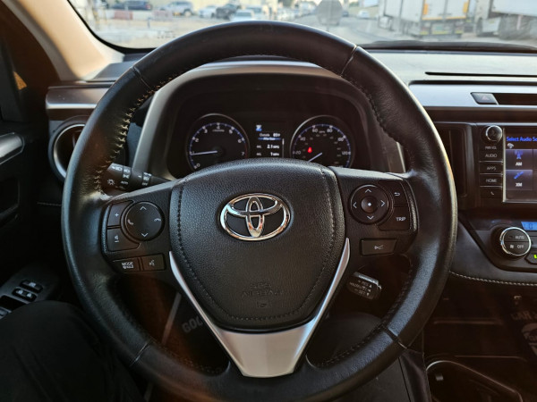 Toyota RAV 4 2018  Red LHD Petrol AT SUV Crossover 4WD view 11
