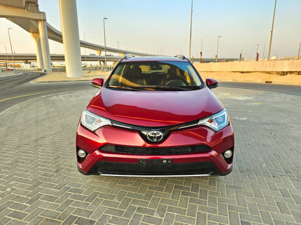 Toyota RAV 4 2018  Red LHD Petrol AT SUV Crossover 4WD view 18