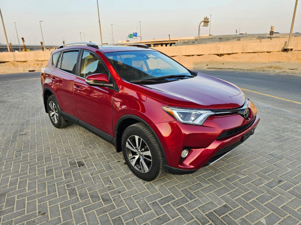 Toyota RAV 4 2018  Red LHD Petrol AT SUV Crossover 4WD view 20