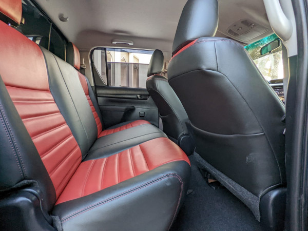Toyota Hilux 2021  Black LHD Petrol AT Pickup 4WD view 8