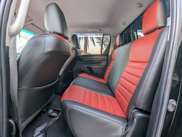 Toyota Hilux 2021  Black LHD Petrol AT Pickup 4WD view 9