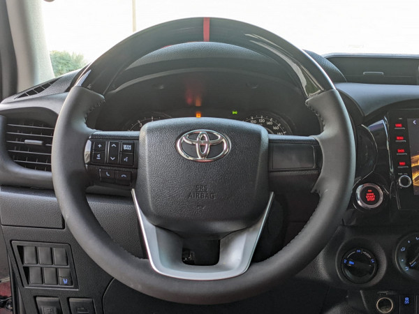 Toyota Hilux 2021  Black LHD Petrol AT Pickup 4WD view 10