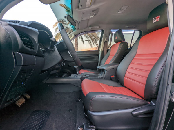 Toyota Hilux 2021  Black LHD Petrol AT Pickup 4WD view 11