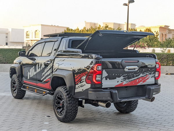 Toyota Hilux 2021  Black LHD Petrol AT Pickup 4WD view 15