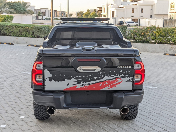 Toyota Hilux 2021  Black LHD Petrol AT Pickup 4WD view 16