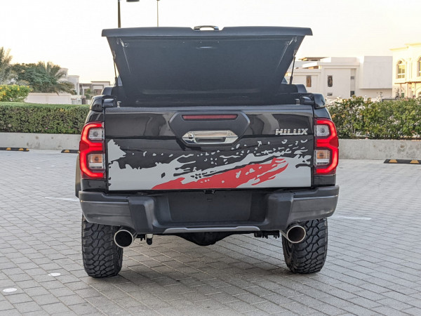 Toyota Hilux 2021  Black LHD Petrol AT Pickup 4WD view 17
