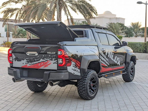 Toyota Hilux 2021  Black LHD Petrol AT Pickup 4WD view 18