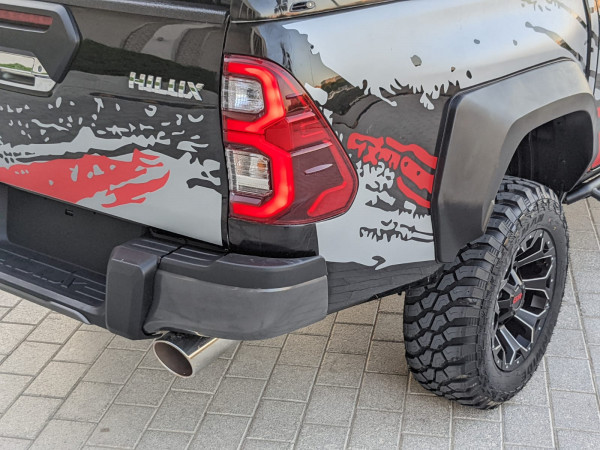 Toyota Hilux 2021  Black LHD Petrol AT Pickup 4WD view 19