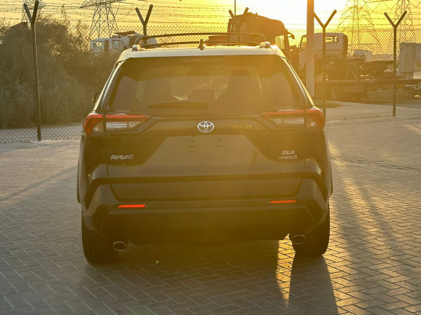 Toyota RAV 4 2021  Black LHD Hybrid AT SUV Crossover 4WD view 10