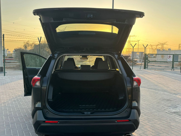 Toyota RAV 4 2021  Black LHD Hybrid AT SUV Crossover 4WD view 15
