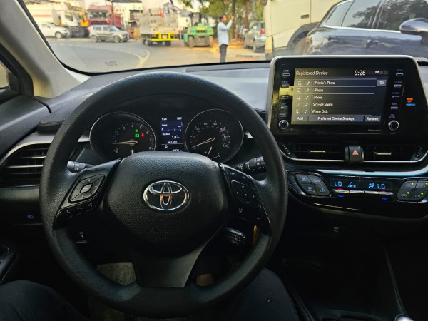 Toyota C HR 2021  Grey LHD Petrol AT SUV Crossover 2WD view 8