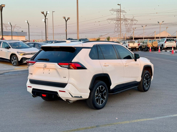 Toyota RAV 4 2021  White LHD Petrol AT SUV Crossover 4WD