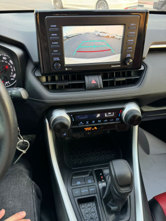 Toyota RAV 4 2021  White LHD Petrol AT SUV Crossover 4WD view 11