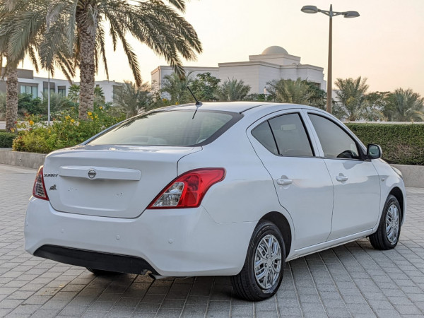 Nissan Sunny 2018/ White LHD Petrol AT Sedan 2WD view 12