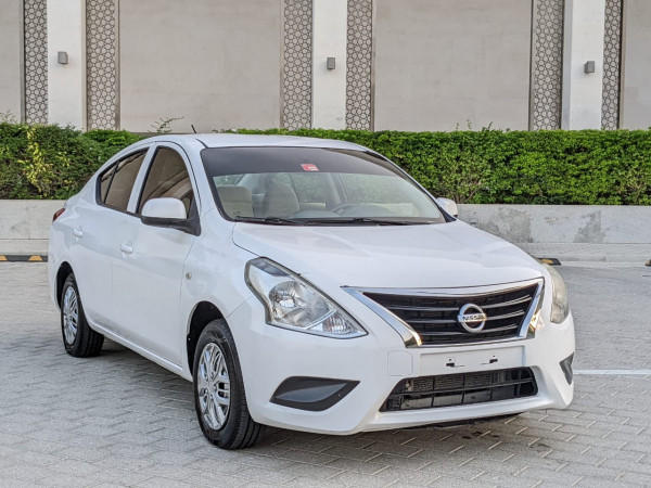 Nissan Sunny 2018/ White LHD Petrol AT Sedan 2WD view 14