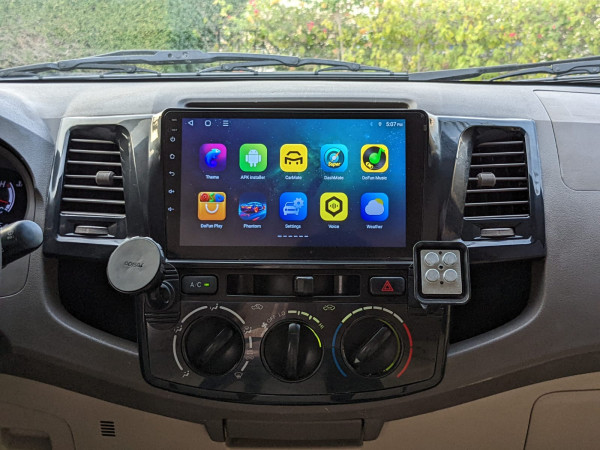 Toyota Fortuner 2008/ Black LHD Petrol AT SUV 4WD view 7