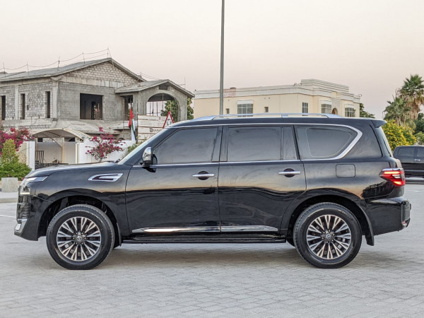 Nissan Patrol 2016  Black LHD Petrol AT SUV 4WD view 11