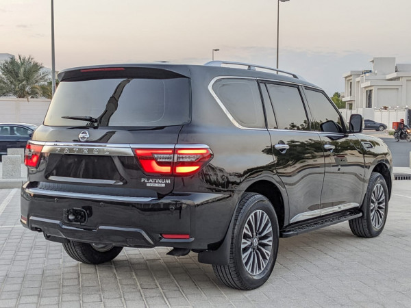 Nissan Patrol 2016  Black LHD Petrol AT SUV 4WD view 16