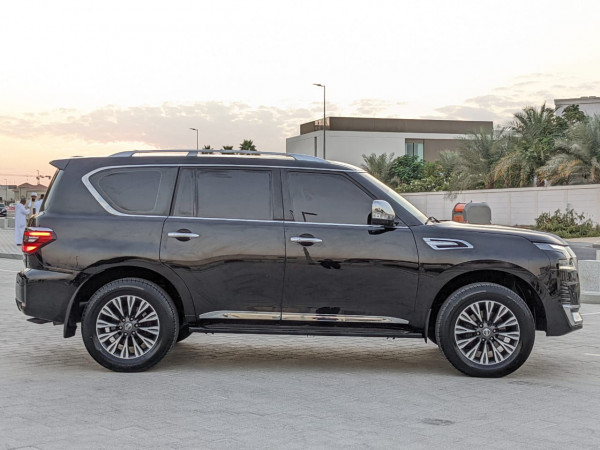 Nissan Patrol 2016  Black LHD Petrol AT SUV 4WD view 17