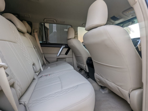 Toyota LAND CRUISER PRADO 2020  White LHD Petrol AT SUV 4WD view 2
