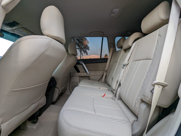 Toyota LAND CRUISER PRADO 2020  White LHD Petrol AT SUV 4WD view 4