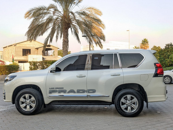 Toyota LAND CRUISER PRADO 2020  White LHD Petrol AT SUV 4WD view 8