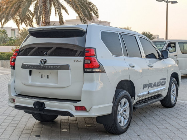 Toyota LAND CRUISER PRADO 2020  White LHD Petrol AT SUV 4WD view 11