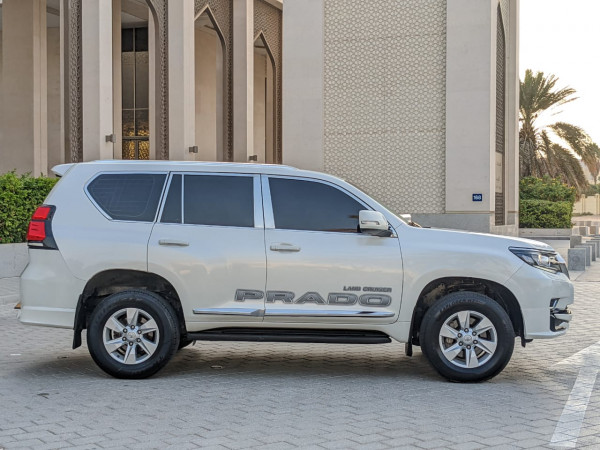 Toyota LAND CRUISER PRADO 2020  White LHD Petrol AT SUV 4WD view 12