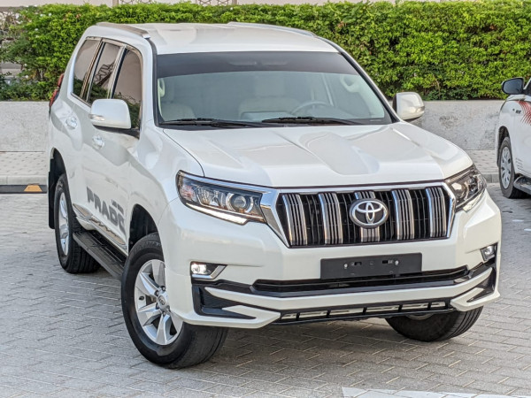Toyota LAND CRUISER PRADO 2020  White LHD Petrol AT SUV 4WD view 16