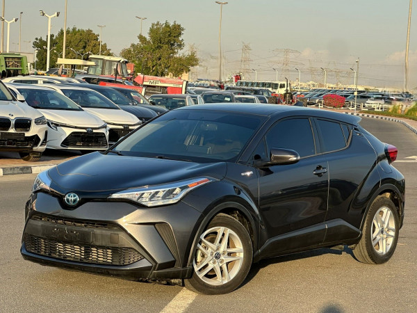 Toyota C HR 2020  Grey LHD Hybrid AT SUV Crossover 2WD view 9