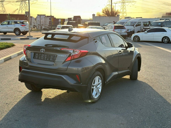 Toyota C HR 2020  Grey LHD Hybrid AT SUV Crossover 2WD view 10