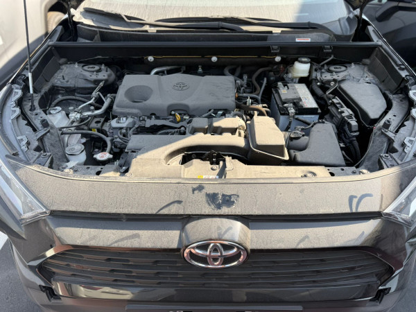 Toyota RAV 4 2023  Black LHD Petrol AT SUV Crossover 4WD view 3